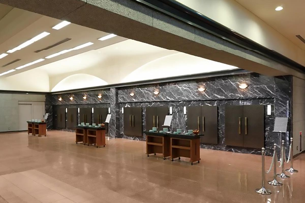 日華斎場の火葬炉