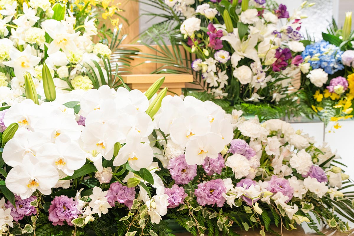 日華斎場での葬儀イメージ