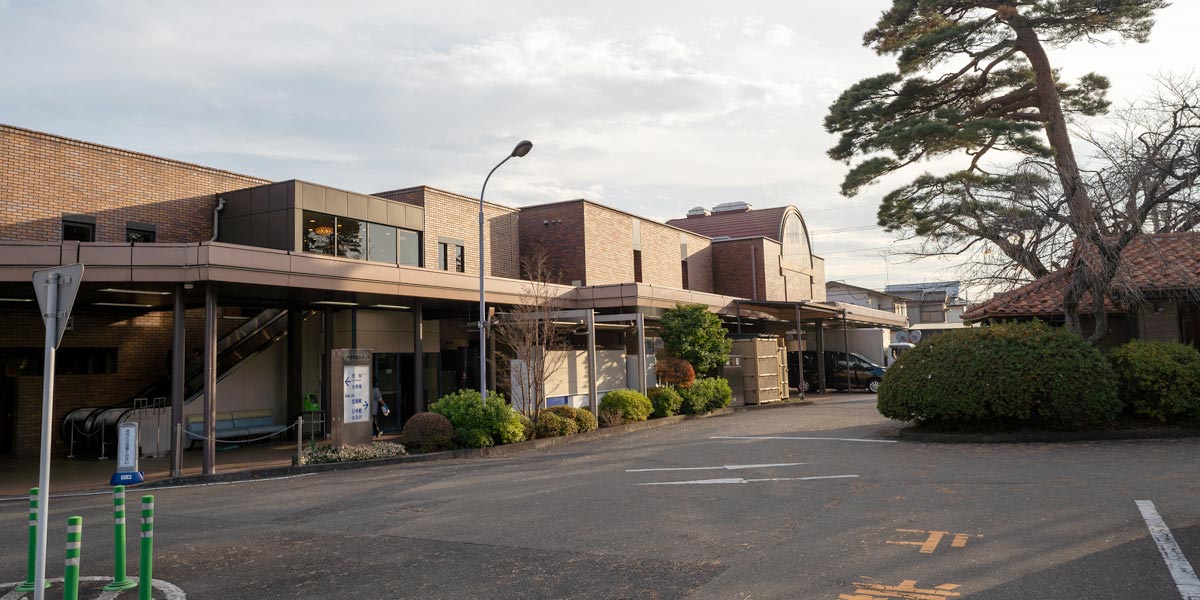 日華斎場の外観